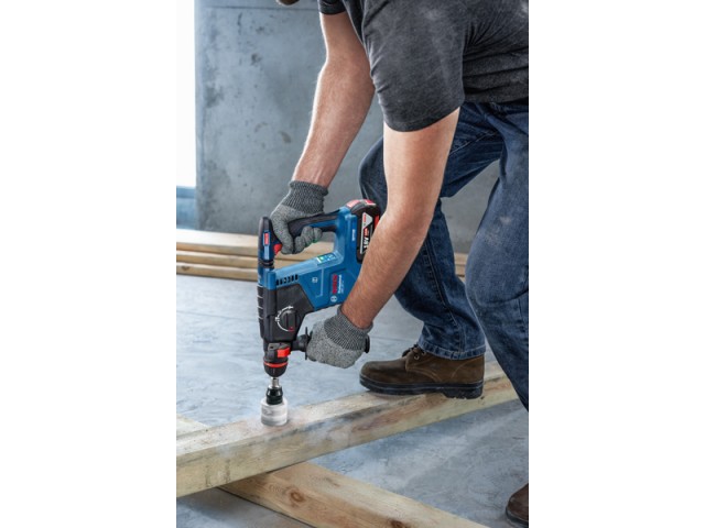 Akumulatorsko vrtalno kladivo Bosch z vpenjalno glavo ONECHUCK GBH 187-LI, 0611923121